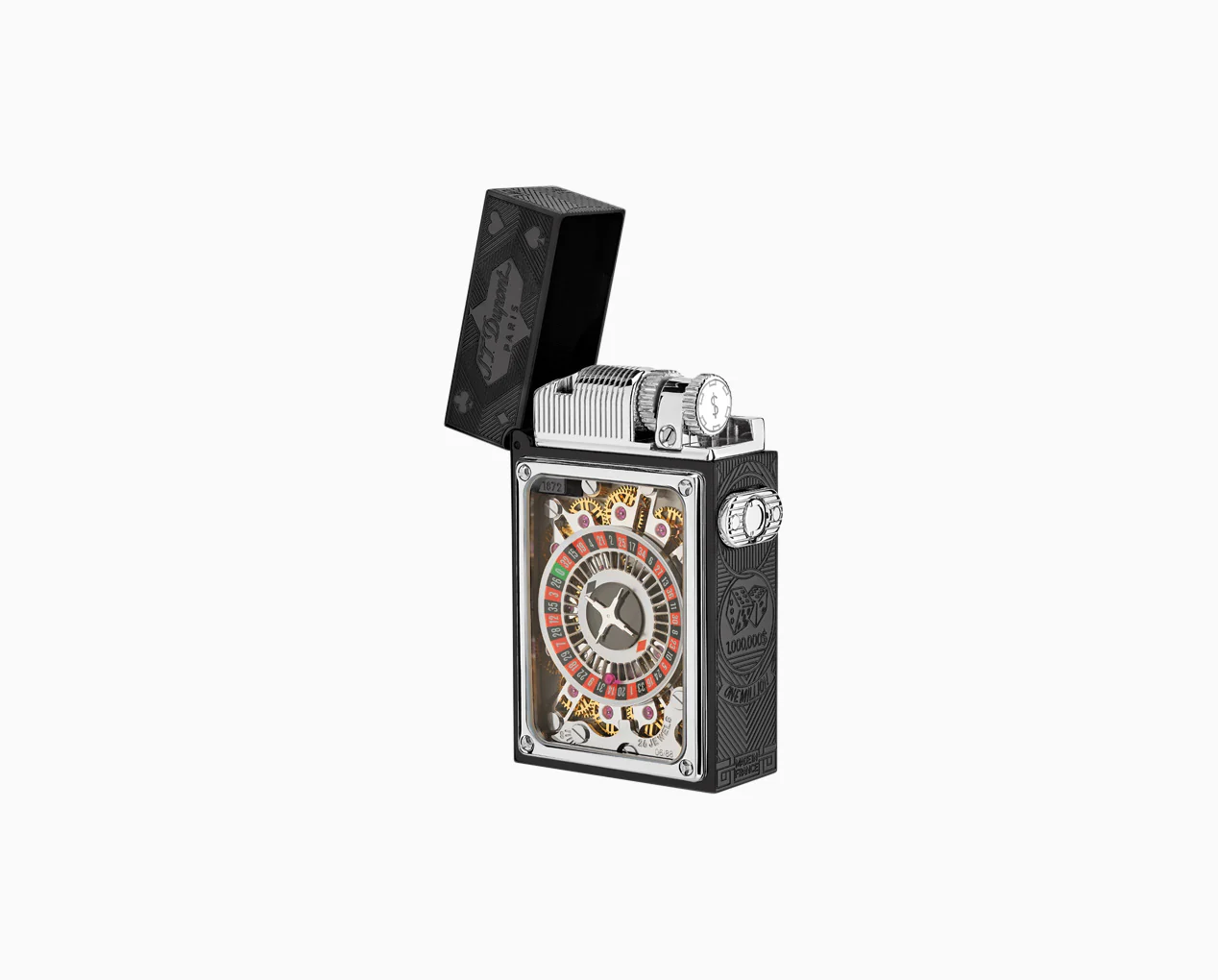 Black Casino Pocket Complication Lighter / Available On Order - Image 6