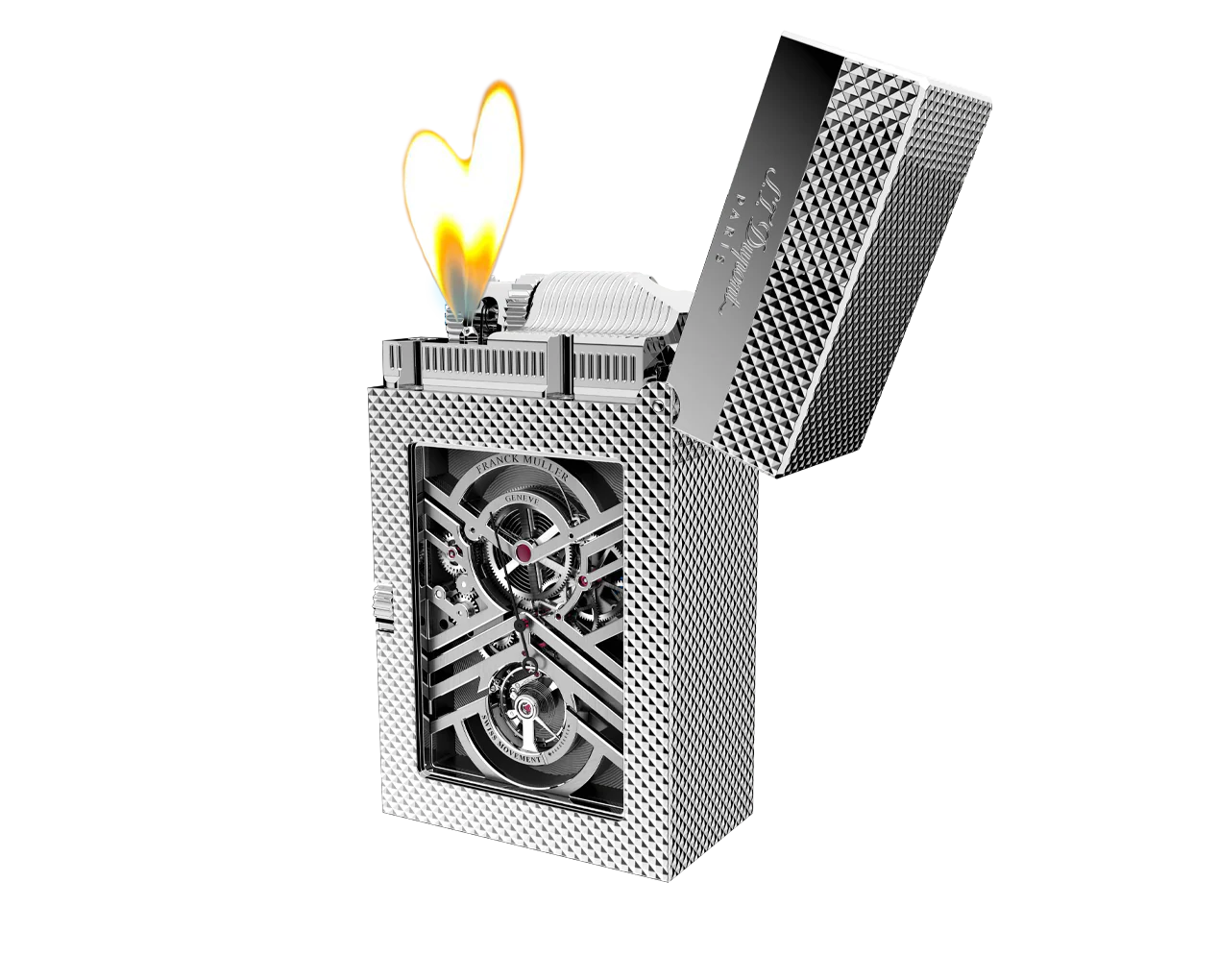 Franck Muller White Complication Lighter / Available On Order - Image 4